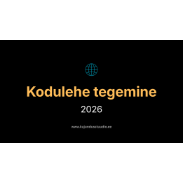 Kodulehe tegemine